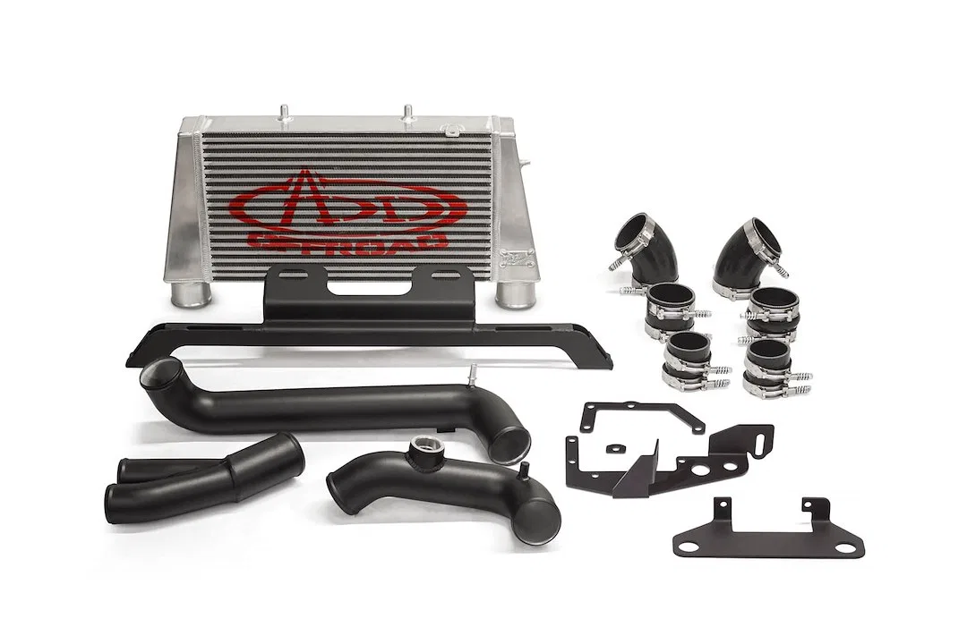 IC1650KIT – A.DESERT DES Intercooler, Air To Liquid Upgrade Kit Front Mount Intercooler Core (18-Core) With Intercool...